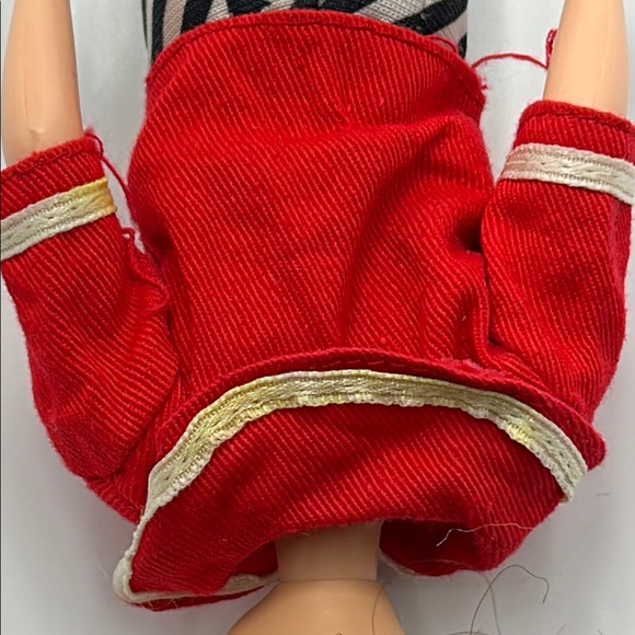 Barbie Doll with Red Jacket and Striped Pants - Picture 6 of 13